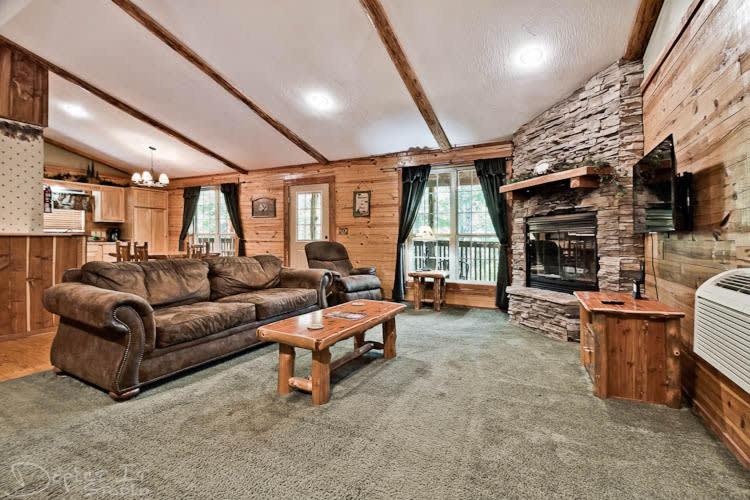 Secluded 2 Story Cabin Pool Wifi Smart Tvs Eureka Springs Luaran gambar