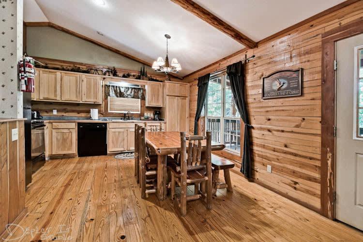 Secluded 2 Story Cabin Pool Wifi Smart Tvs Eureka Springs Luaran gambar
