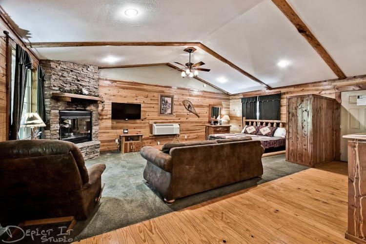 Secluded 2 Story Cabin Pool Wifi Smart Tvs Eureka Springs Luaran gambar